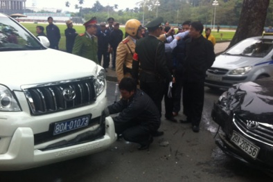 Vụ trưởng Nguyễn Quốc Việt gây tai nạn ô tô